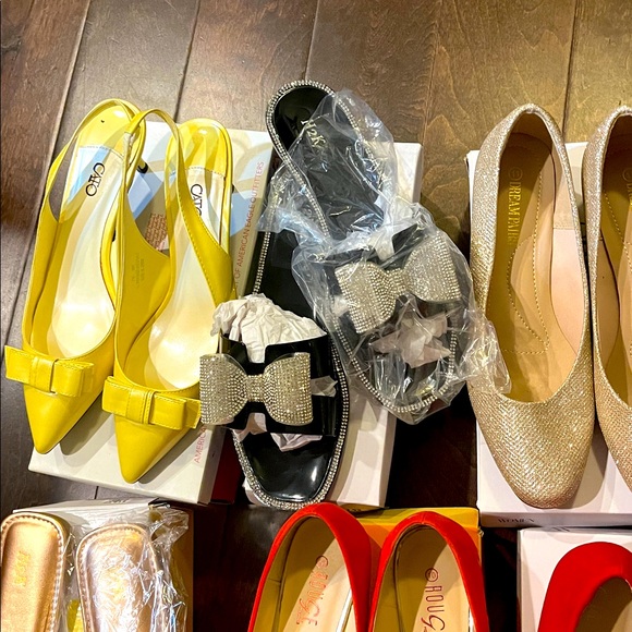 Lot of women Elegant  Women's Shoes sz10 and 11, some are new - Picture 3 of 12